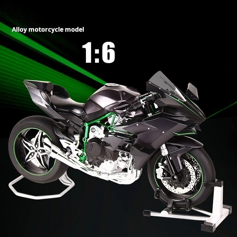 🏍Alloy Racing Motorcycle Bootable Motorbike Smoking Exhaust, Alloy Diecasts Gifts for boys/Gift for car/Bike lovers Collectionv