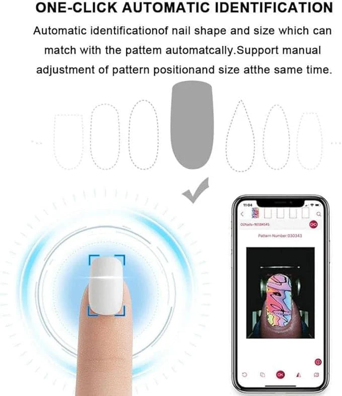 Portable Smart Nail Art Printer