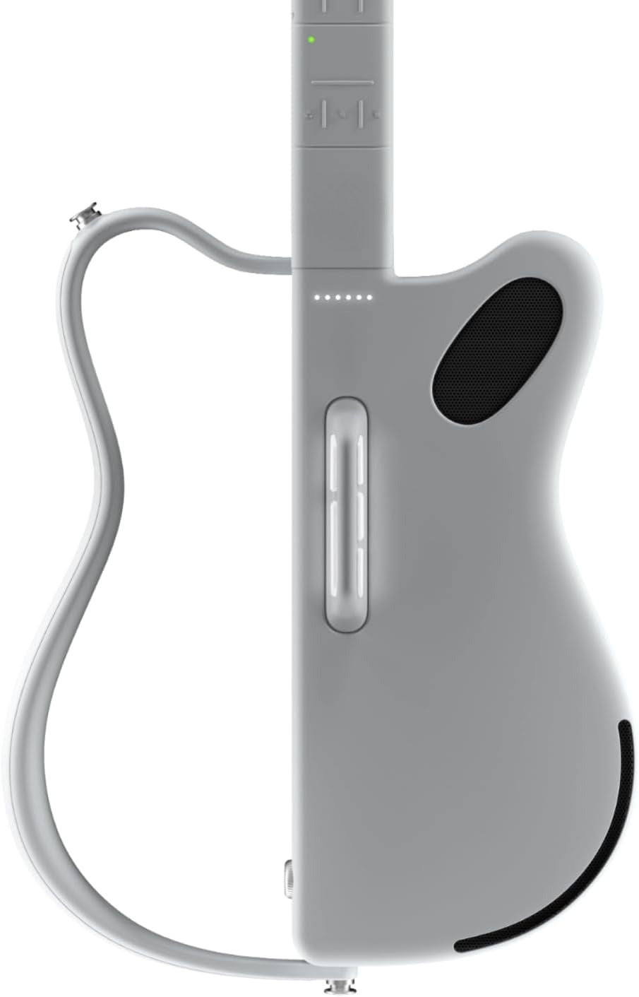 🎸Stringless Smart Guitar, No Strings Attached, Hundreds of Instrument Presets, Onboard Speaker, Foldable, Detachable