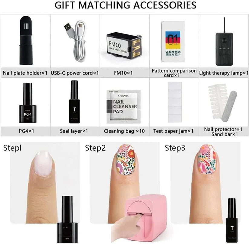 Portable Smart Nail Art Printer