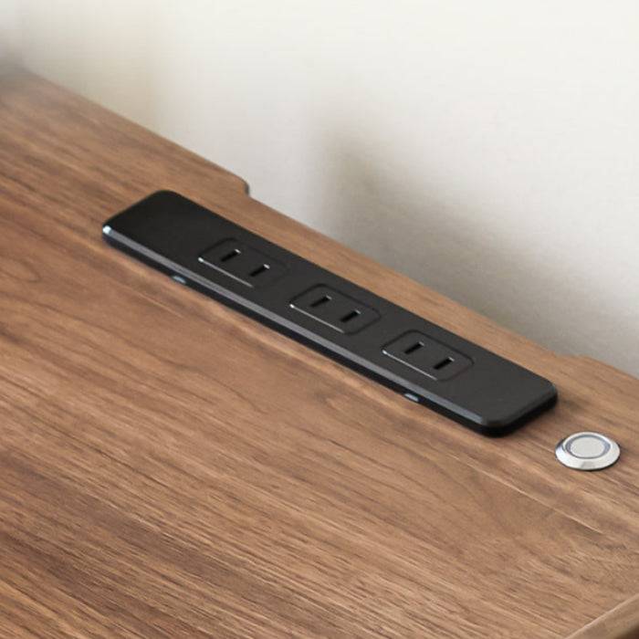 ✨Wooden bedside table, Smart Nightstand with Fingerprint Lock and Charging Station