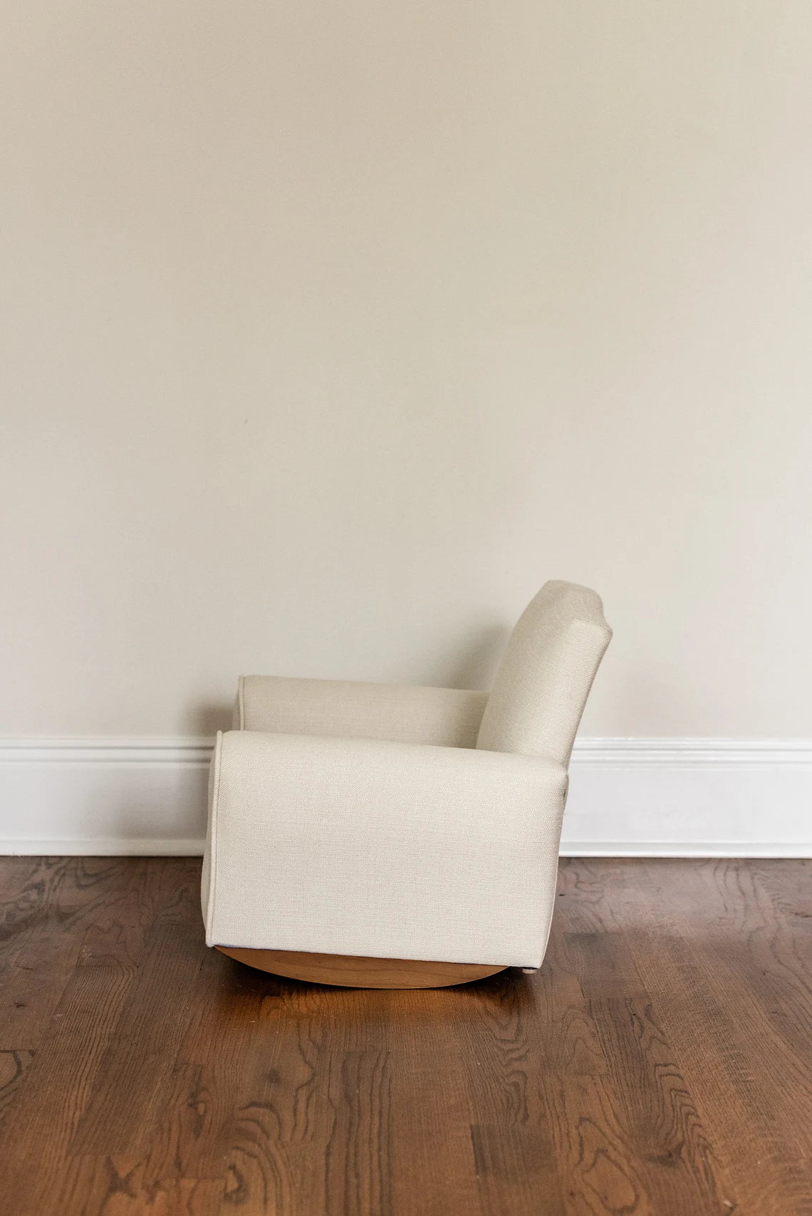 Personalized Kids Rocking Chair / Kids Chair - Oatmeal/Beige