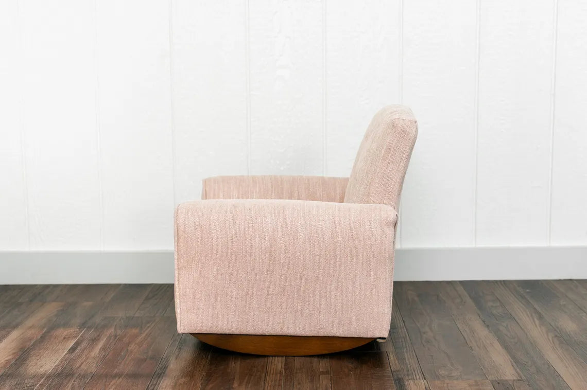 Personalized Kids Rocking Chair / Kids Chair - Textured Blush