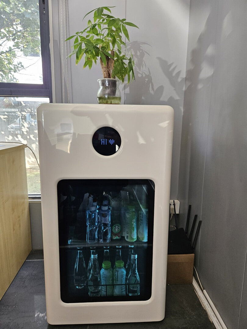 ✨Smart Ice Bar, Automatic ice making, One-touch ice making, RGB lighting and Intelligent voice control