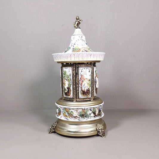 Reuge Musical Carousel, Vintage Cigar, Cigarette or Lipstick Ride